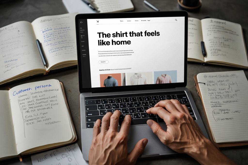 כתיבה לאתר אי קומרס